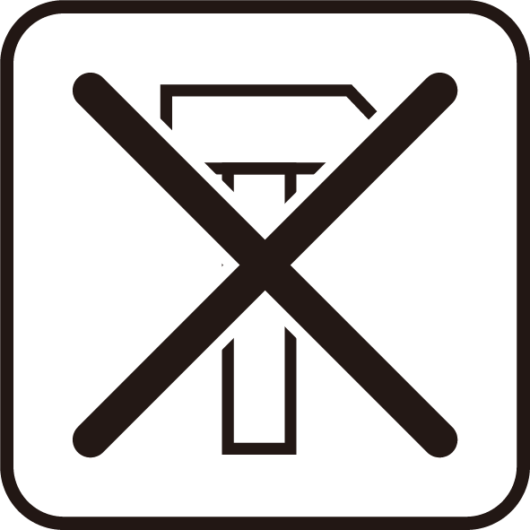 Do not drill with impact