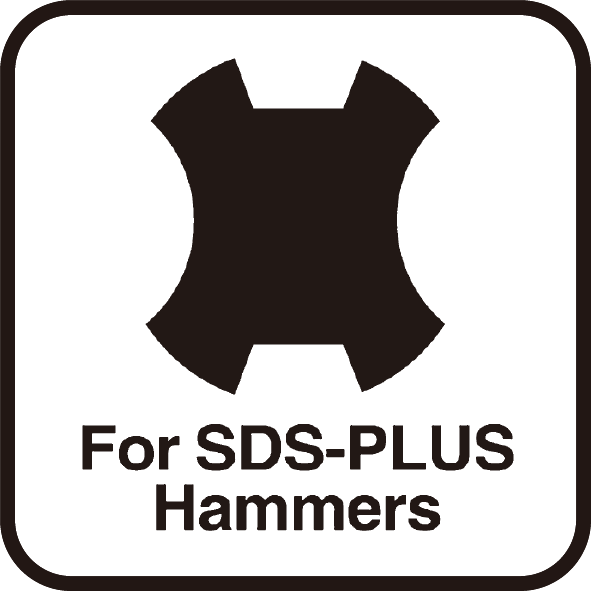 For SDS-PLUS hammers