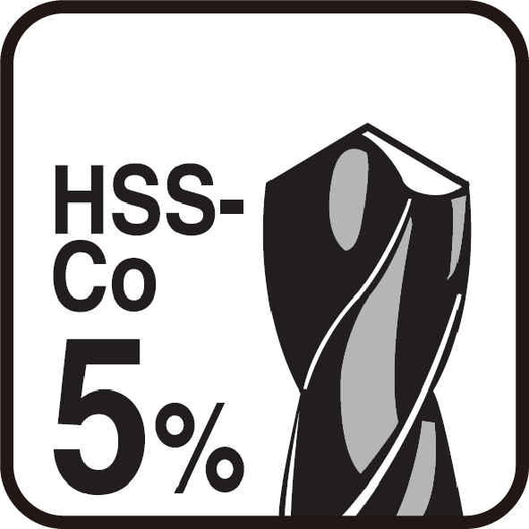HSS include 5% cobalt